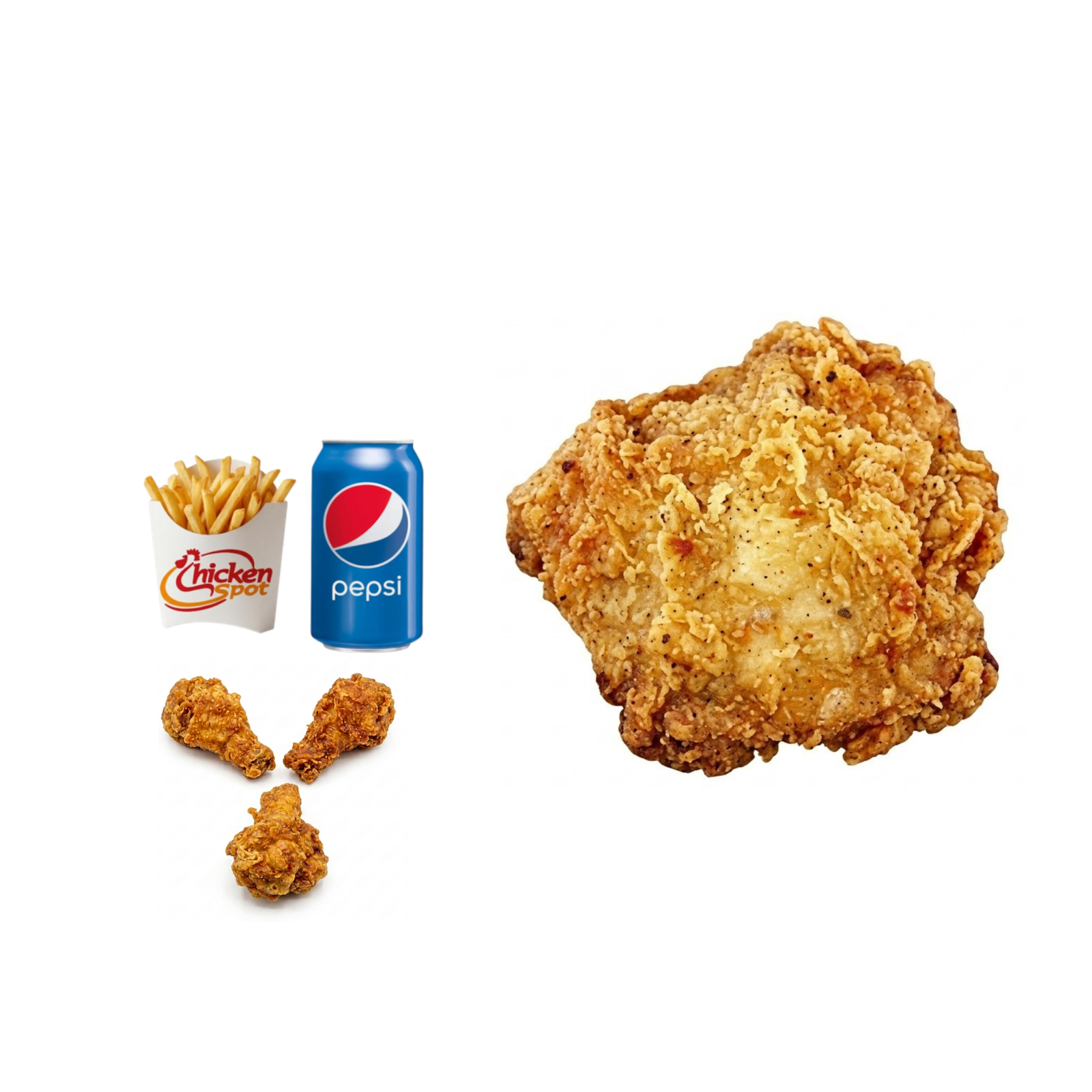 1 pc Combo Meal